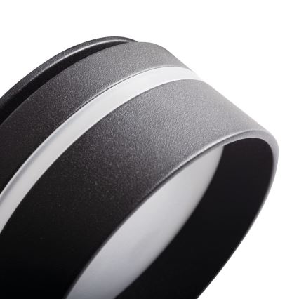 Точковий вбудований стельовий світильник GOVIK GU10/10W чорний