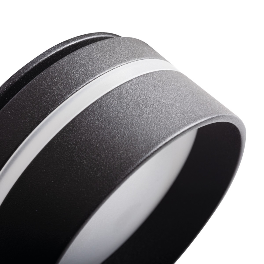 Встроенный точечный светильник GOVIK GU10/10W черный