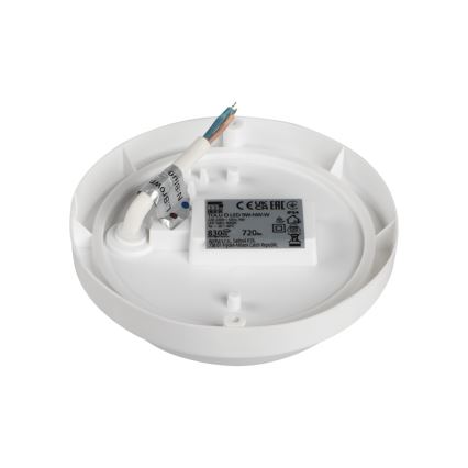 Світлодіодний стельовий світильник для ванної кімнати TOLU LED/9W/230V 4000K IP54 білий