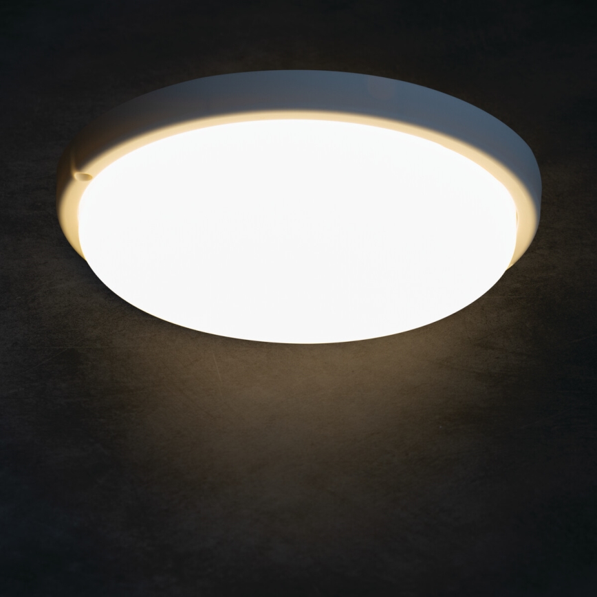 Світлодіодний стельовий світильник для ванної кімнати TOLU LED/18W/230V 4000K IP54 білий
