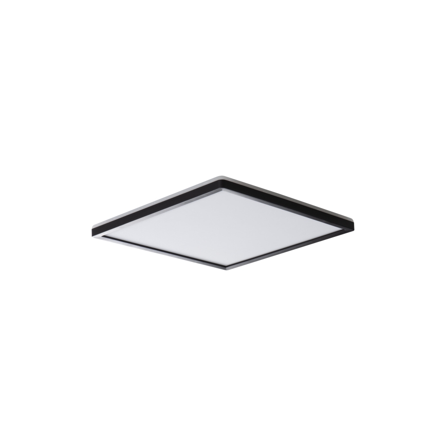Светодиодный потолочный светильник для ванной комнаты AZPO LED/12,3W/230V IP54 черный
