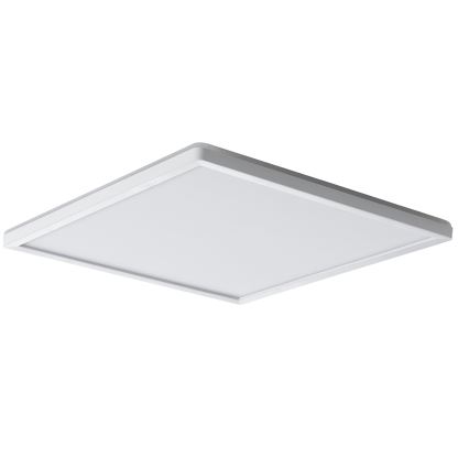 Светодиодный потолочный светильник для ванной комнаты AZPO LED/22W/230V 42x42 см IP54 белый