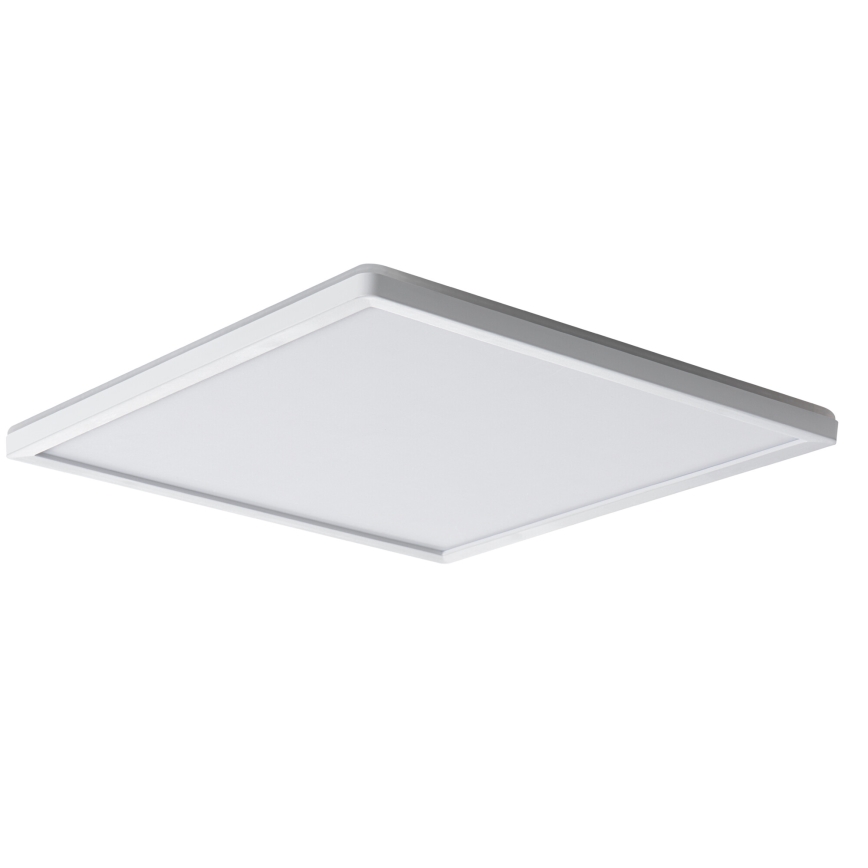 Светодиодный потолочный светильник для ванной комнаты AZPO LED/22W/230V 42x42 см IP54 белый