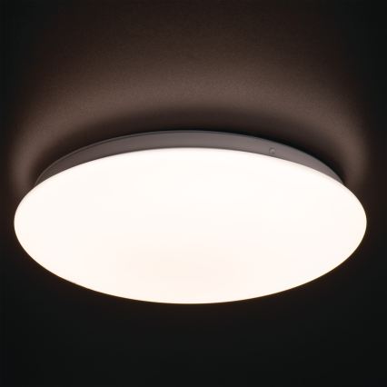 LED потолочный светильник для ванной комнаты с датчиком движения и датчиком сумерек CORSO LED/18W/230V 3000/4000/6500K диаметр 33 см IP44