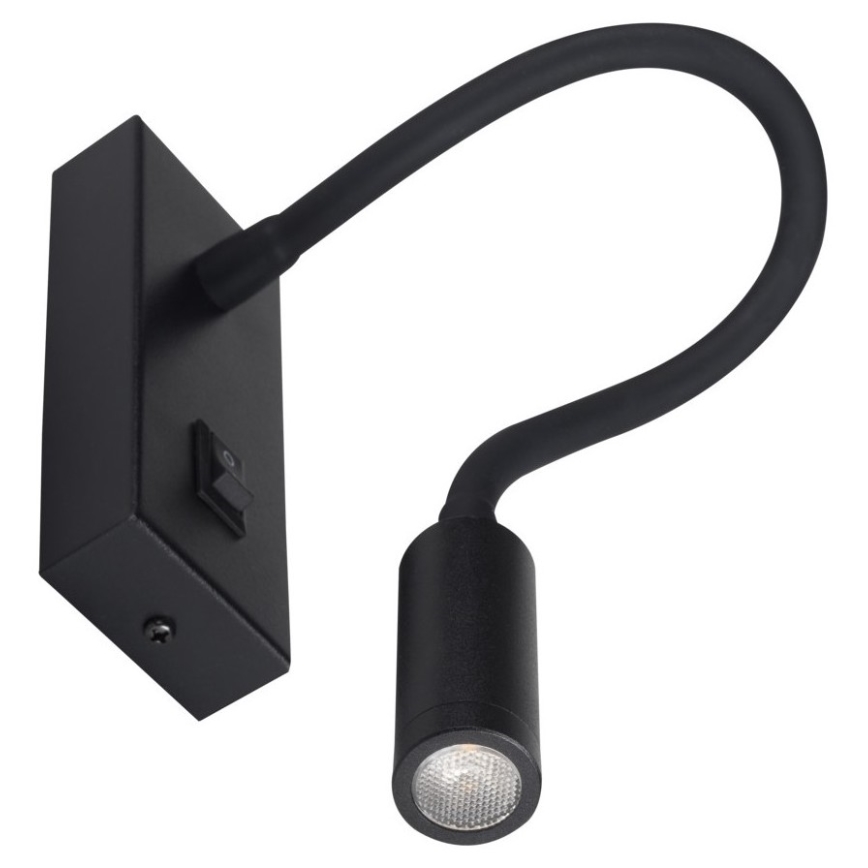 Гибкая светодиодная лампа TONIL LED/2,7W/230V черная