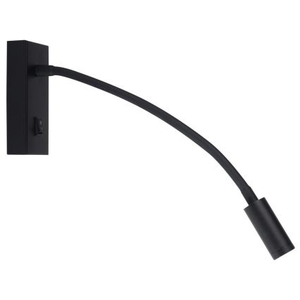 Гнучка світлодіодна лампа TONIL LED/2,7W/230V чорна