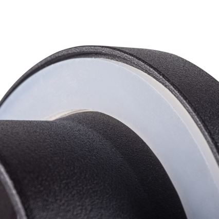 Вбудований стельовий світильник для ванної FLINI 10W IP44 чорний