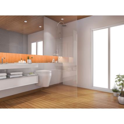 Вбудований стельовий світильник для ванної FLINI 10W IP44 білий