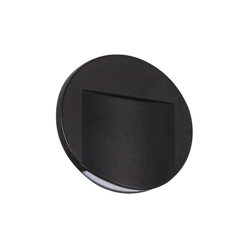LED Світильник для підсвітки сходів ERINUS LED/0,8W/12V 3000K чорний