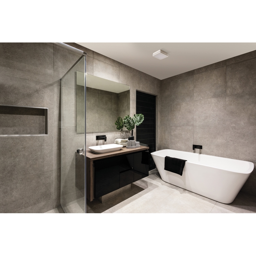 Вуличний світлодіодний стельовий світильник BENO LED/24W/230V IP54 біла