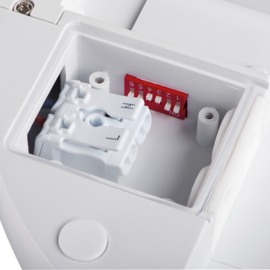 Вуличний світлодіодний світильник з датчиком BENO LED/24W/230V IP54 біла