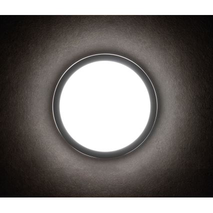 LED Вуличний стельовий світильник BENO LED/18W/230V 4000K антрацит IP54
