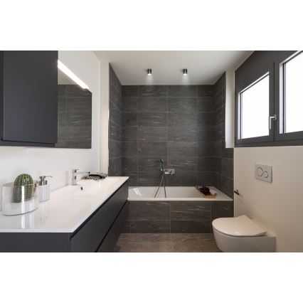 Kanlux 33361 - Уличный точечный светильник AQILO 1xGU10/7W/230V IP65 черный