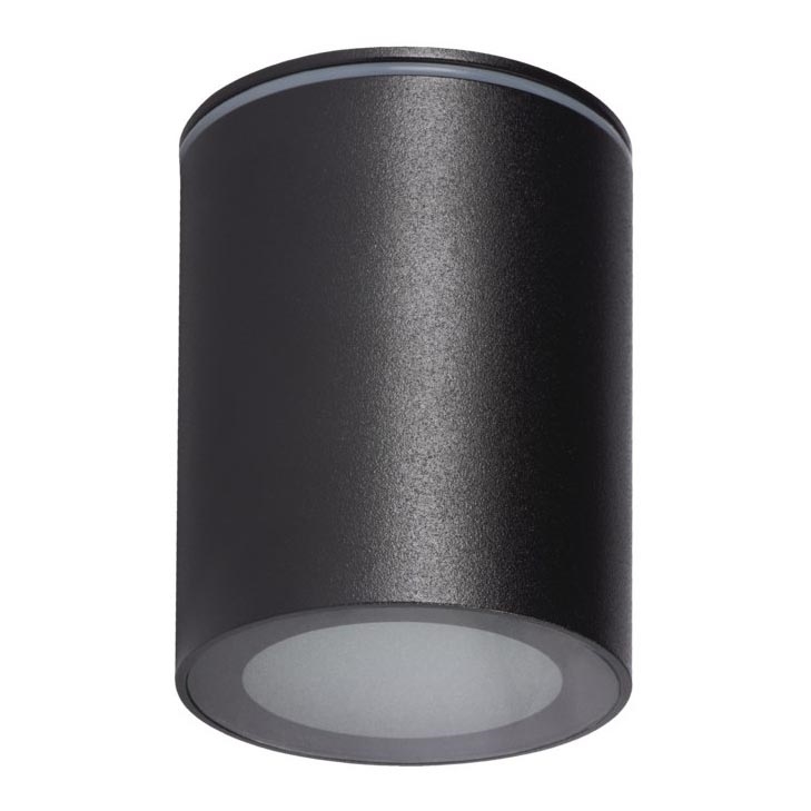 Kanlux 33361 - Зовнішній точковий світильник AQILO 1xGU10/7W/230V IP65 чорний