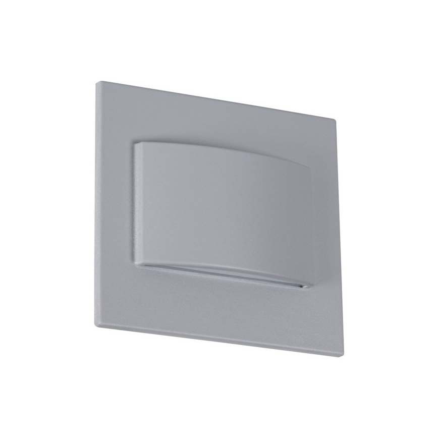 Світлодіодний світильник для сходів ERINUS LED/1,5W/12V 4000K сірий