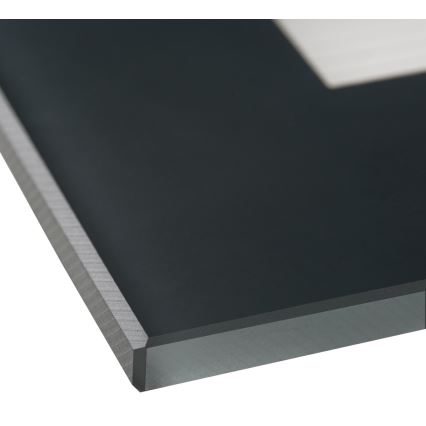 LED Вбудований світильник GLASI LED/3W/230V 4000K IP44 антрацит