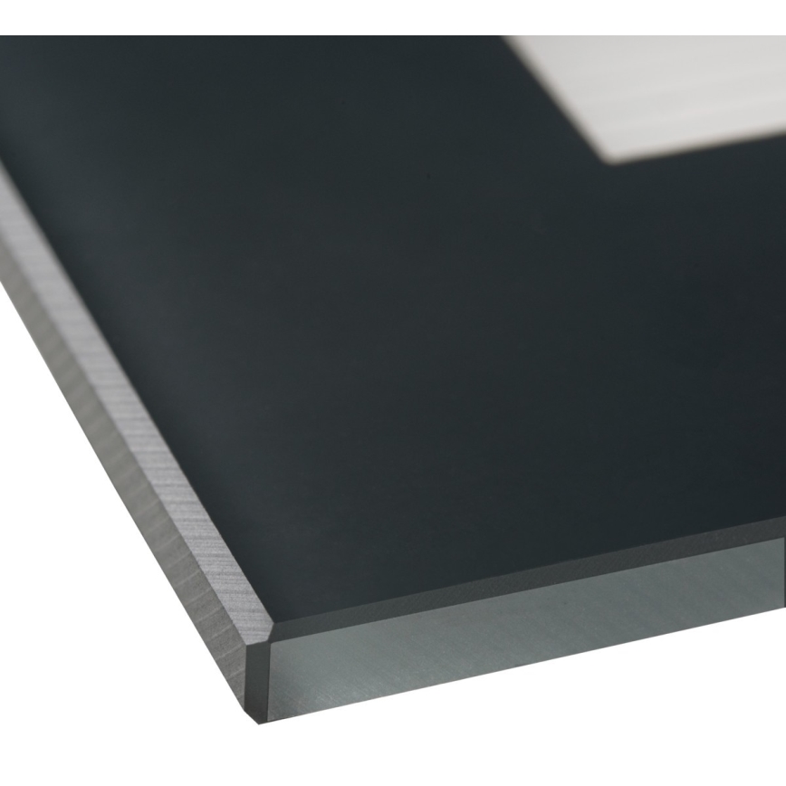 LED Вбудований світильник GLASI LED/3W/230V 4000K IP44 антрацит