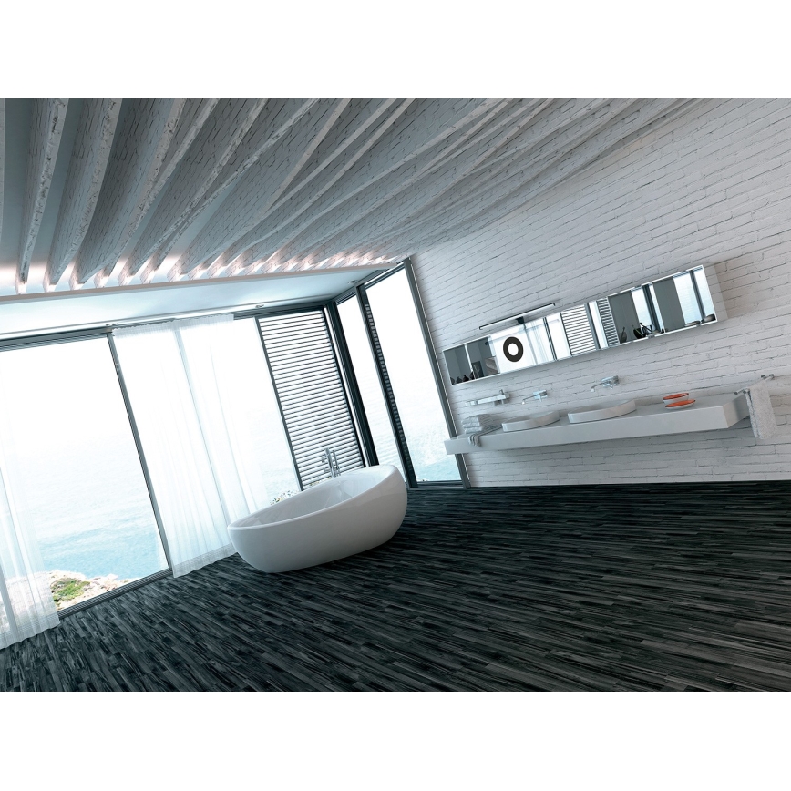 LED Підсвітка для дзеркала для ванної кімнати ASTIM LED/12W/230V IP44 чорний