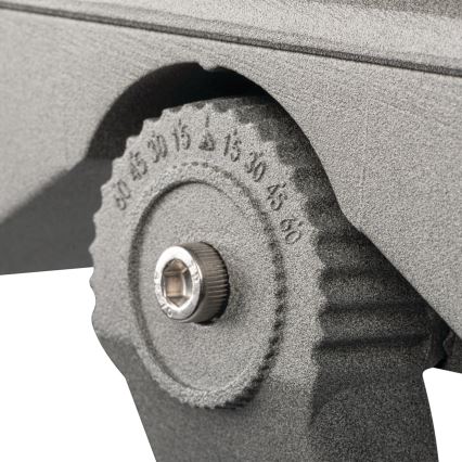 Світлодіодний вуличний ліхтар PARCOLI LED/30/40/50W/230V 3000/4000/6500K IP66 сірий