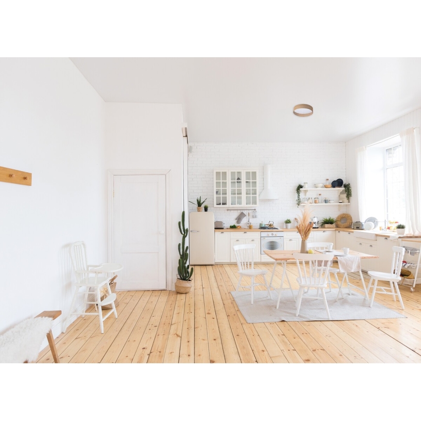 Стельовий LED світильник RIFA LED/17,5W/230V 4000K коричневий