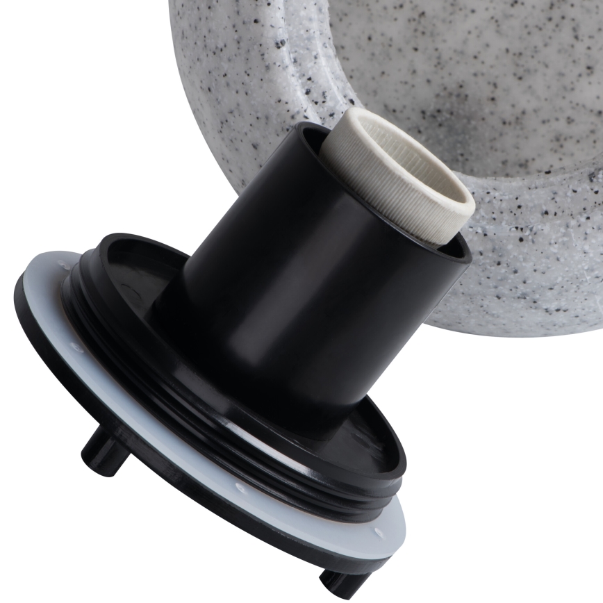 Вуличний світильник STONO 1xE27/15W/230V, діаметром 31,5 см, ступінь захисту IP65