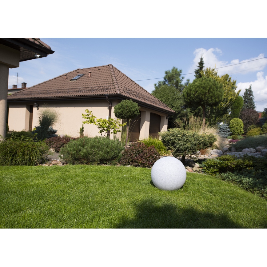 Уличная лампа STONO 1xE27/25W/230V диаметр 49 см IP65