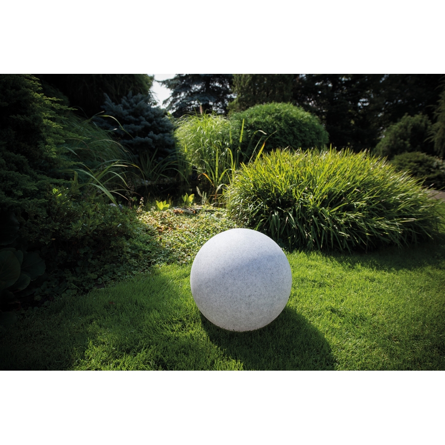 Уличная лампа STONO 1xE27/25W/230V диаметр 49 см IP65