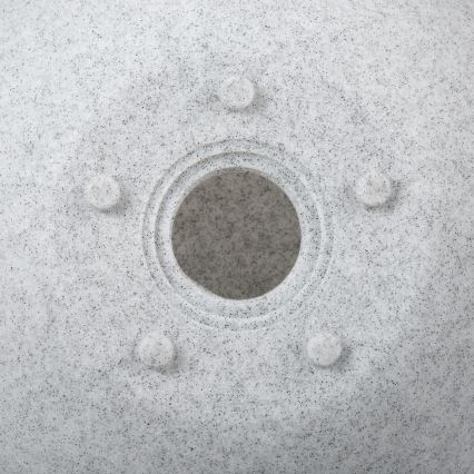 Уличная лампа STONO 1xE27/25W/230V диаметр 49 см IP65