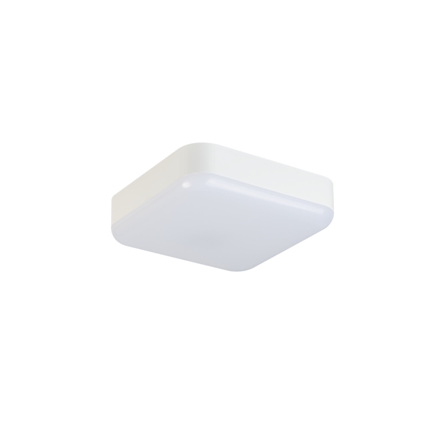 Світлодіодний технічний стельовий світильник IPER LED/19W/230V IK10 IP65 квадратний білий