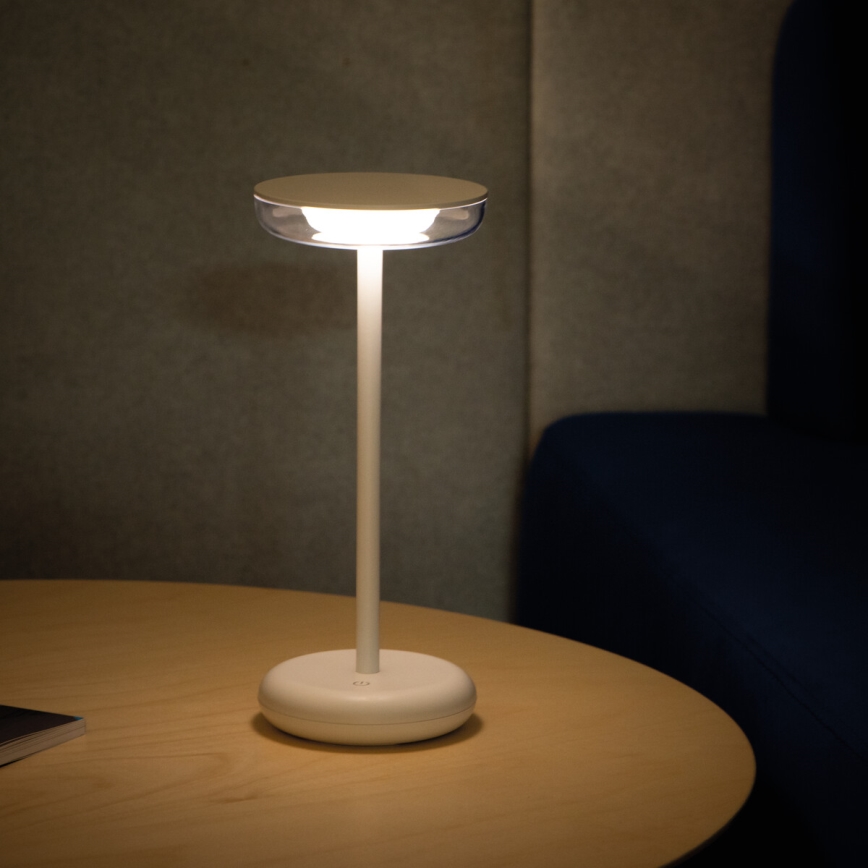 Kanlux 37310 - Светодиодная аккумуляторная лампа с регулированием яркости FLUXY LED/1,7W/1800 mAh IP44 белый