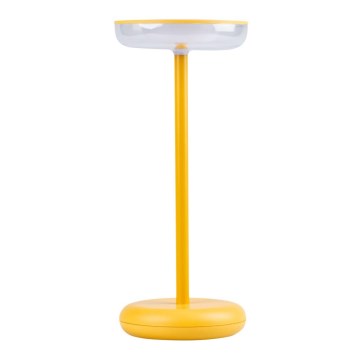 Kanlux 37314 - Акумуляторна LED лампа з регулюванням яскравості FLUXY LED/1,7W/1800 mAh IP44 жовтий