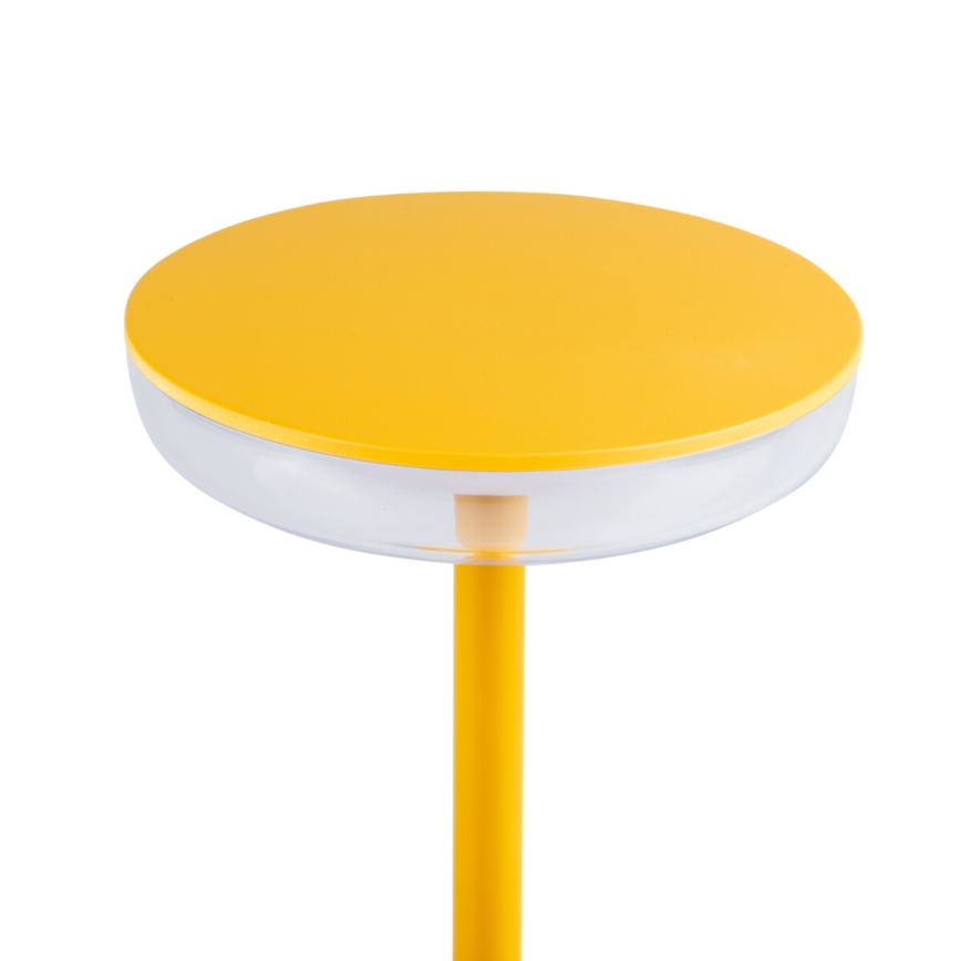 Kanlux 37314 - Светодиодная аккумуляторная лампа с регулированием яркости FLUXY LED/1,7W/1800 mAh IP44 желтый