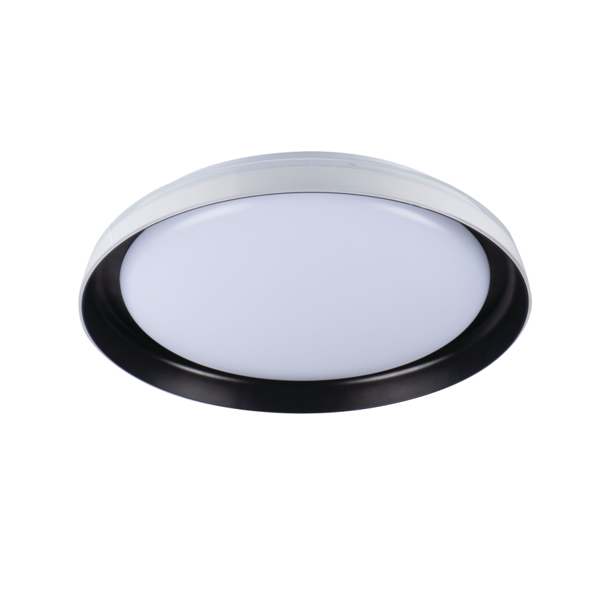 Стельовий LED світильник NIFU LED/17,8W/230V діаметр 43 см білий/чорний