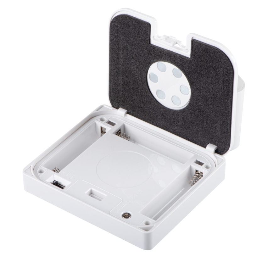 Kanlux 37392 - LED Вбудований світильник з датчиком руху та освітленості IRS LED/0,3W/3xAAA IP54 білий