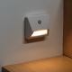 Kanlux 37392 - Светодиодный встроенный светильник с датчиком движения и освещенности IRS LED/0,3W/3xAAA IP54 белый