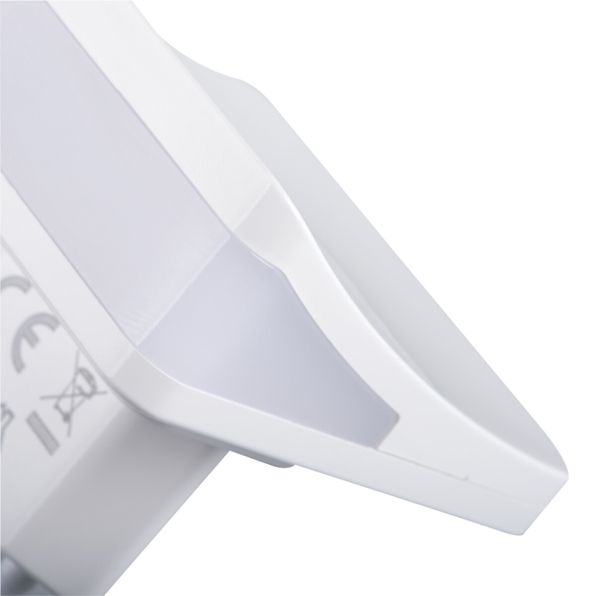 Kanlux 37393 - Навігаційний LED світильник з датчиком освітленості в розетку HOFI LED/0,28W/230V білий