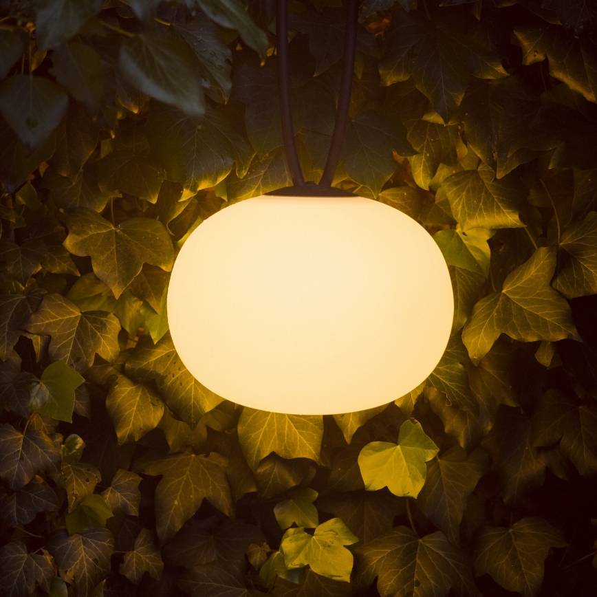LED Вуличний акумуляторний підвісний світильник з регулюванням яскравості STONO LED/1W/3000 mAh IP54