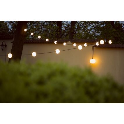 LED Вуличний акумуляторний підвісний світильник з регулюванням яскравості STONO LED/1W/3000 mAh IP54