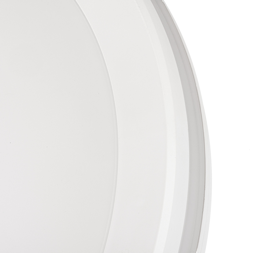 Светодиодный уличный потолочный светильник BENO ECO LED/12W/230V 3000/4000/6500K диаметр 20 см IP65 белый