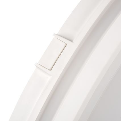 Светодиодный уличный потолочный светильник BENO ECO LED/12W/230V 3000/4000/6500K диаметр 20 см IP65 белый