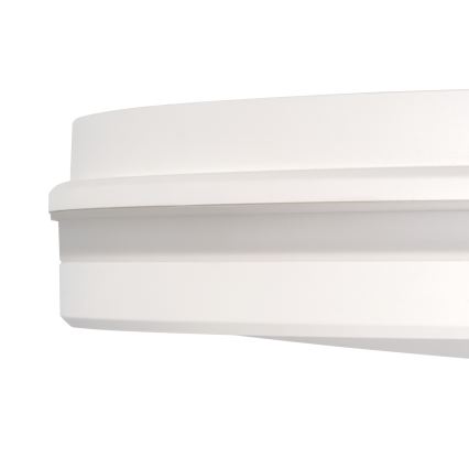 Вуличний світлодіодний стельовий світильник BENO ECO LED/12W/230V 3000/4000/6500K діаметр 20 см IP65 білий