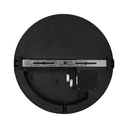Вуличний світлодіодний стельовий світильник BENO E LED/20W/230V 3000/4000/6500K діаметр 20 см IP65 чорний