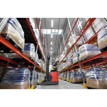 Світлодіодний технічний люмінесцентний світильник MAH MAX LED/38W/230V 4000K IP65 чорний