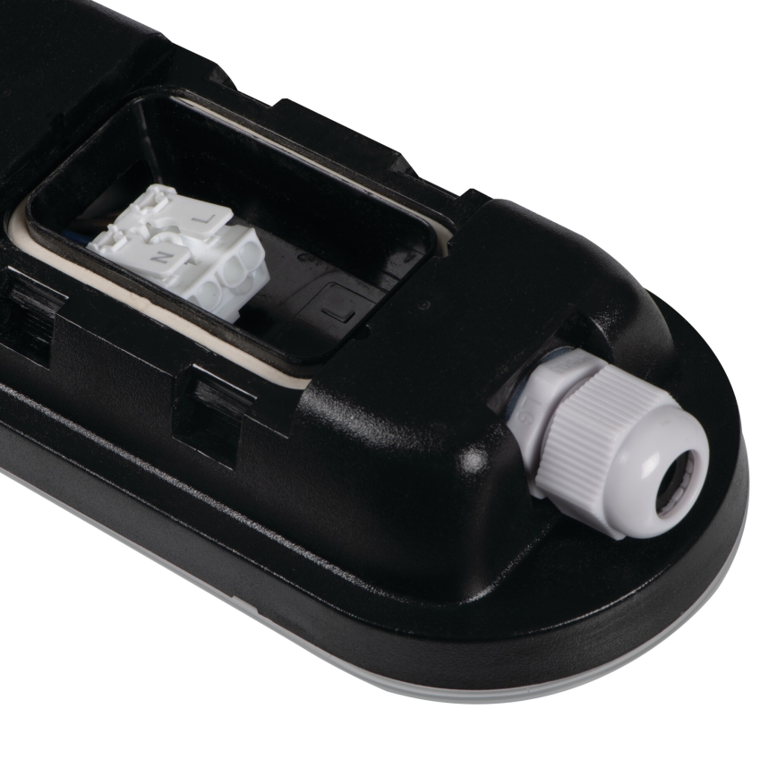 Світлодіодний технічний люмінесцентний світильник MAH MAX LED/38W/230V 4000K IP65 чорний