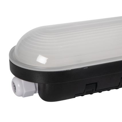 Світлодіодний технічний люмінесцентний світильник MAH MAX LED/18W/230V 4000K IP65 чорний