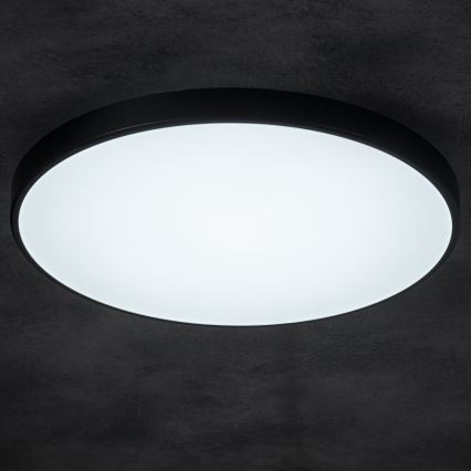 Светодиодный потолочный светильник с регулированием яркости PLAFON LED/20W/230V 3000-6500K Wi-Fi черный