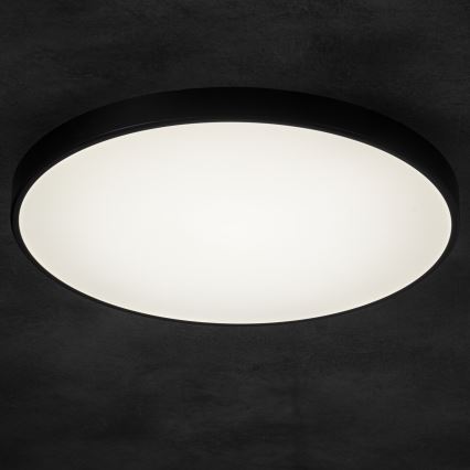Светодиодный потолочный светильник с регулированием яркости PLAFON LED/20W/230V 3000-6500K Wi-Fi черный