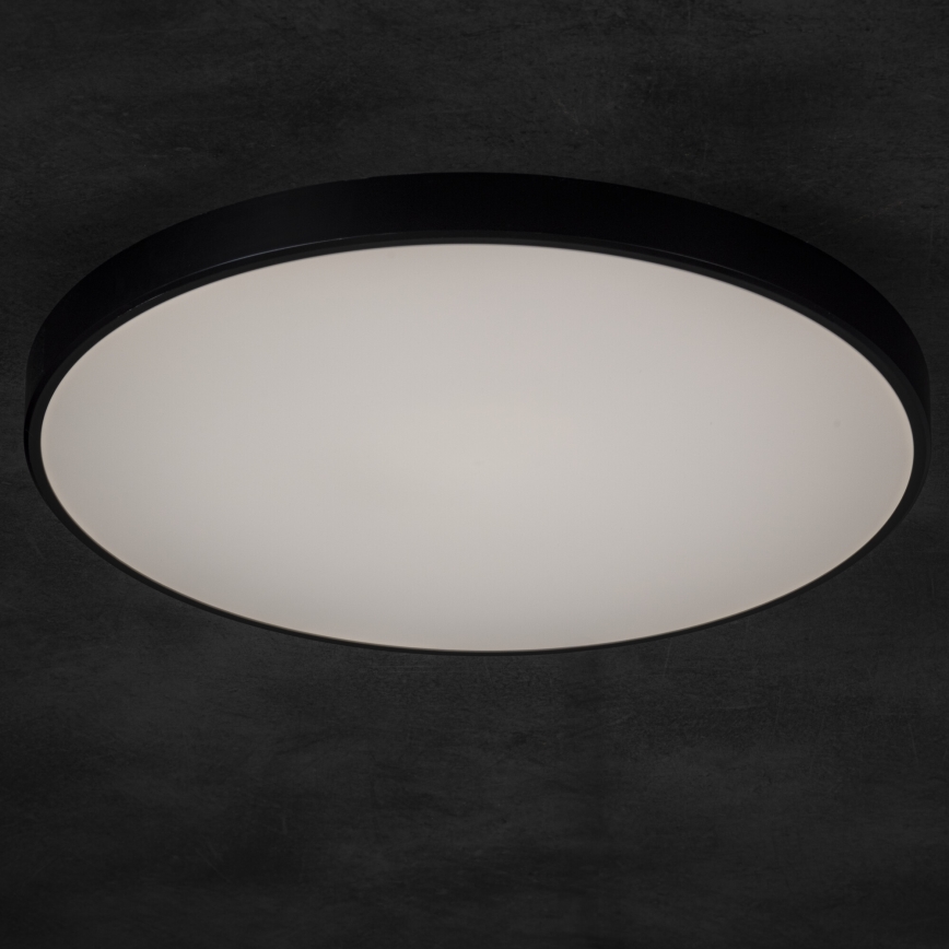 Светодиодный потолочный светильник с регулированием яркости PLAFON LED/20W/230V 3000-6500K Wi-Fi черный