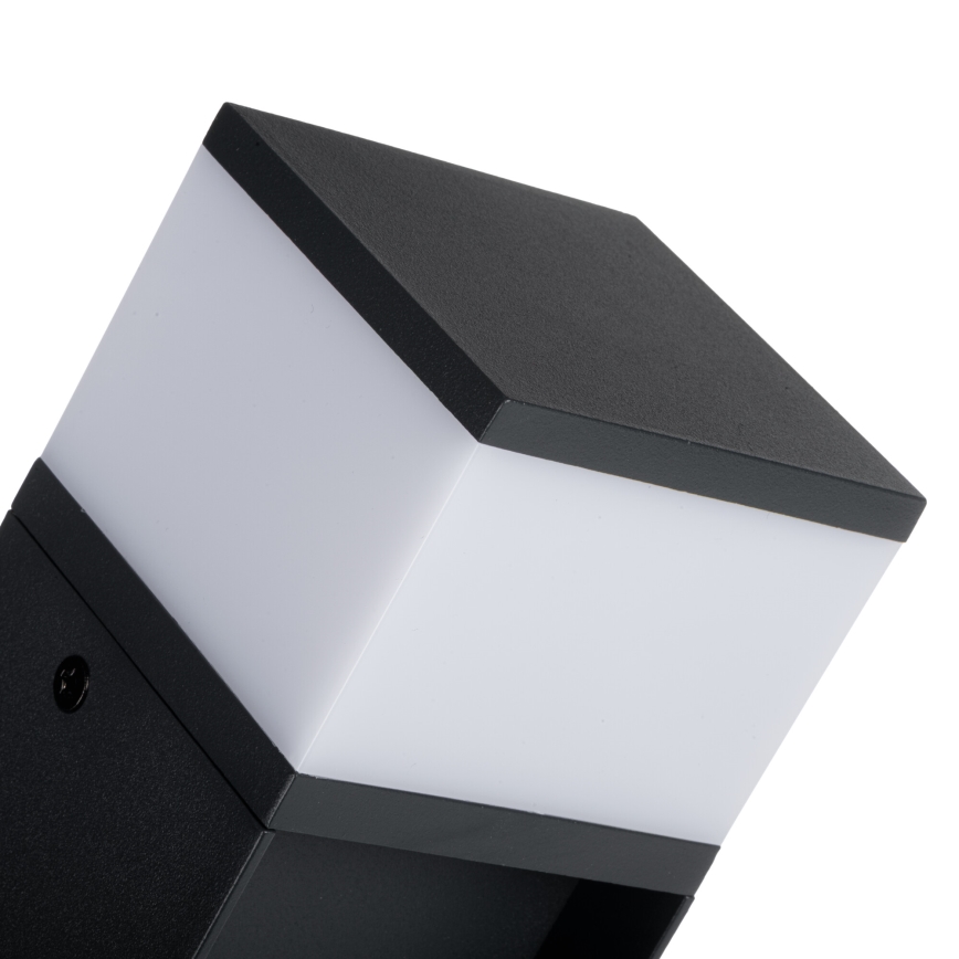 Вулична лампа з 2 розетками DASTEN 1xG9/11W/230V 30 см IP44 чорний