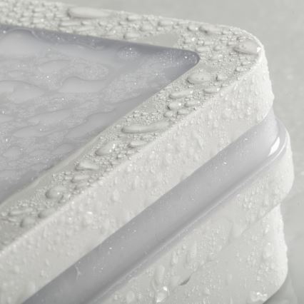 Вуличний світлодіодний стельовий світильник BENO LED/24/30W/230V 3000/3500/4000K IP65 білий квадратний